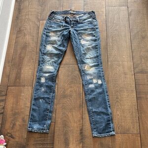 Lucky Brand Distressed Blue Jeans